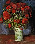 Vase with Red Poppies by Vincent van Gogh